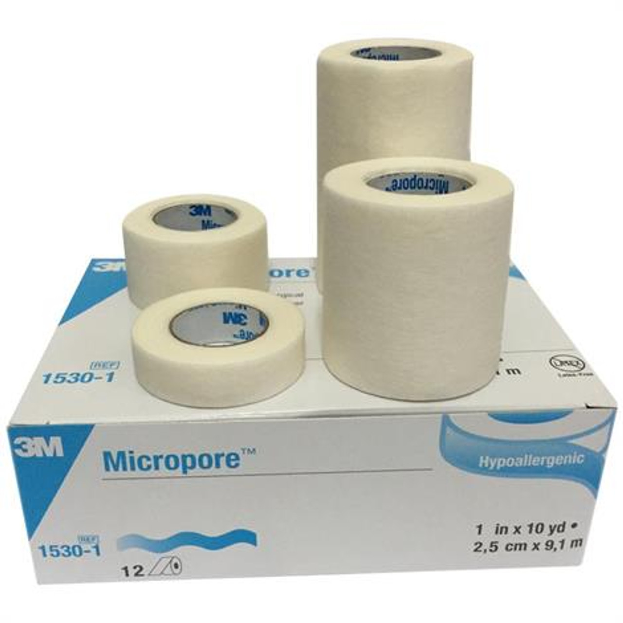 Micropore Tape 1' 12/bx (3M) - Pricenex