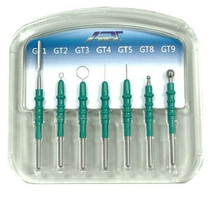 Electrosurgery Set of 7 Assorted Green-Style Electrodes (Magpie)
