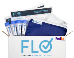 ProEdge Flo Waterline Testing 6 Vials Kit with Mailing Label