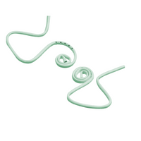 Hygoformic Saliva Ejector (Free Form) Green 100pk (Crosstex)