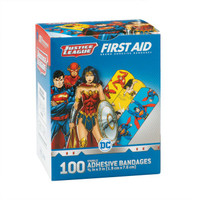 Bandages Adhesive Justice League - Superman 3/4"x3" 100/bx (Dukal)