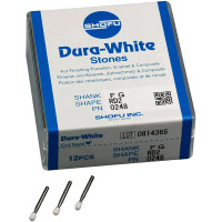 Dura White Stone FG/FL2 (pine) 12pk (Shofu) - Pricenex