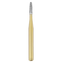 Nivo Top-Cut T&F Carbide Bur #9803 Gold (Bullet 30-Blade) 100pk