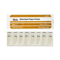 Paper Point Absorbent Color Coded Cell Fine 200pk (5x200pk) (Meta)