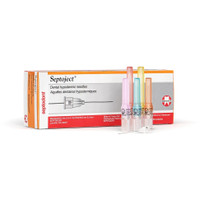Septoject Needles 27 Long Yellow 100/Bx (Septodont)