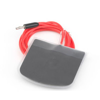 ART Electron E1 Indifferent (IND) Plate Red/Black Soft Style (Small Plug) [OLD STYLE] (Magpie)