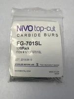Nivo Top-Cut Surgical Length Carbide Bur FG #701SL 100pk