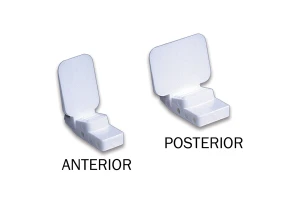 XCP / BAI Bite Blocks Anterior (White) 25pk (Rinn)