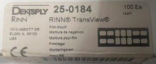 Transview Plastic Mounts 8H 6V #2 100/Bx (Rinn)