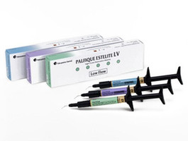 Palfique Estelite LV High Flow Syringe, Shade A3, 3g Syringe + Tips