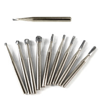 Midwest StyleFG #33 1/2, inverted cone carbide Bur, Package of 100.