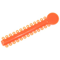 Nivo Orthodontic Ligature Ties Orange, Bag of 1040.