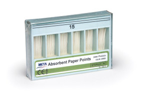 Paper Point Bulk #15 (White) Iso Spill Proof 200pk (Meta)