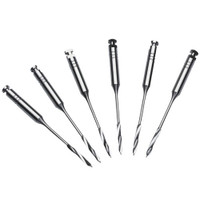 Peeso Reamers #1-6, 32mm Assorted, Stainless Steel, Box of 6.