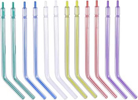 NIVO A+W Tips, Multi-Color Plastic, 250pk. *Compares to Crystal Tips.