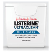 Dental Floss Listerine Ultraclean Mint Floss 5 yards 72pk (J&J)