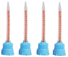 Temporary Crown & Bridge Mixing Tips, fits 10:1 / 4:1 Ratio, Blue and Orange, Package of 250 *FREE Shipping by Pricenex*