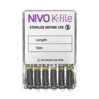 NIVO K-Files, 21mm 20, Package of 6.