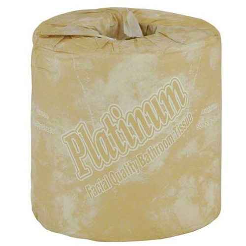 Bathroom Toilet Tissue Platinum I, 2ply White 96 Rolls/Case