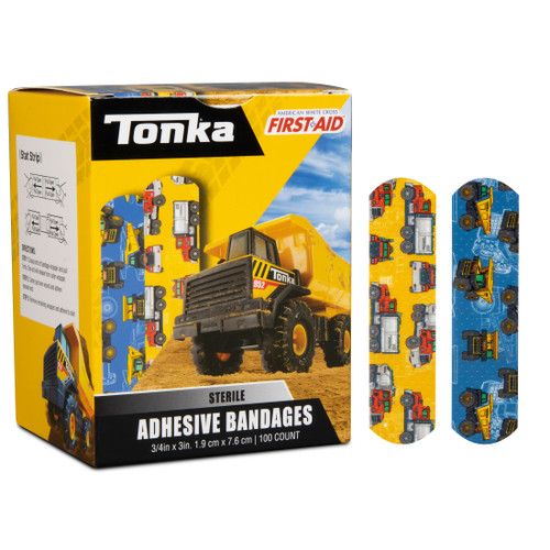 Tonka Stat Strip® Adhesive Bandages 3/4 x 3 100/BX (Dukal)