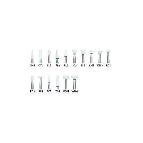 Dura White Stone FG/CN1 (pointed cone) 12pk (Shofu)