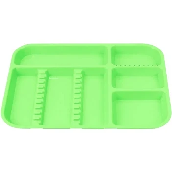 Nivo Davided Tray Size B (Ritter) - Green