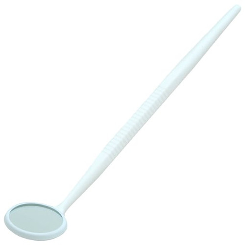 Plastic Disposable Mirrors White 60/pk (Vista)
