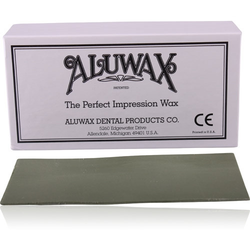 Aluwax Denture Bite & Impression Wax 15oz 28pk - Pricenex