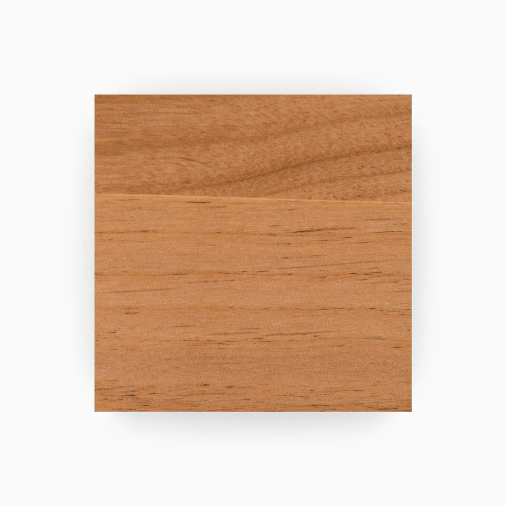 CLEARANCE - Shingle Square Wall Hook + Hardwood (Steely Blue + Alder Clear Satin)