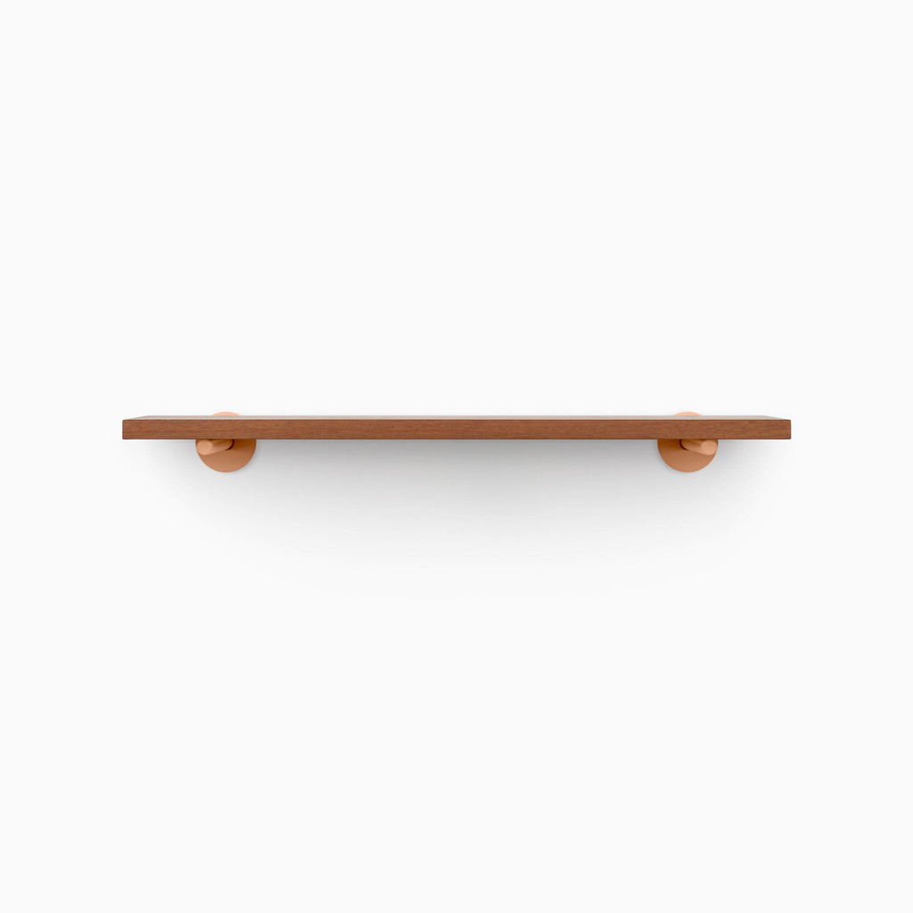 Roderick Mahogany Floating Shelf