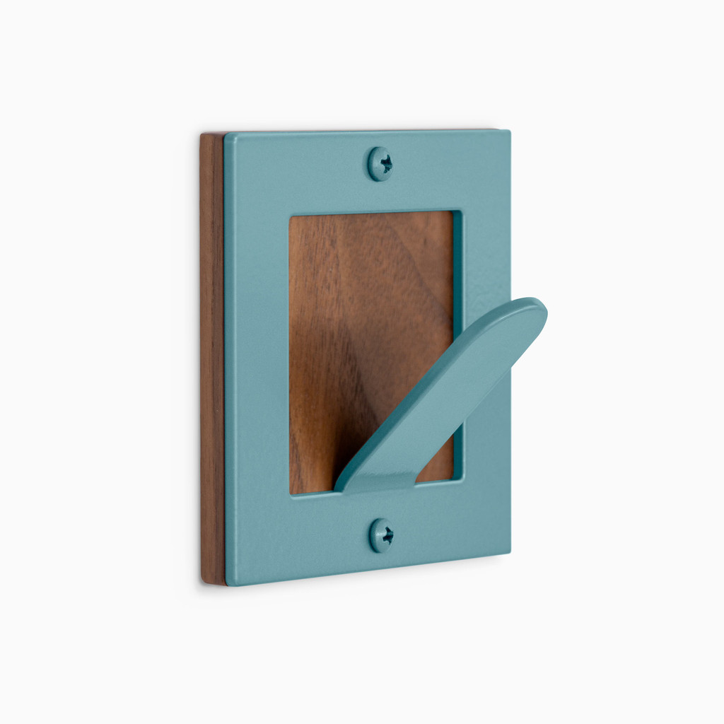 Shingle Square Wall Hook + Hardwood