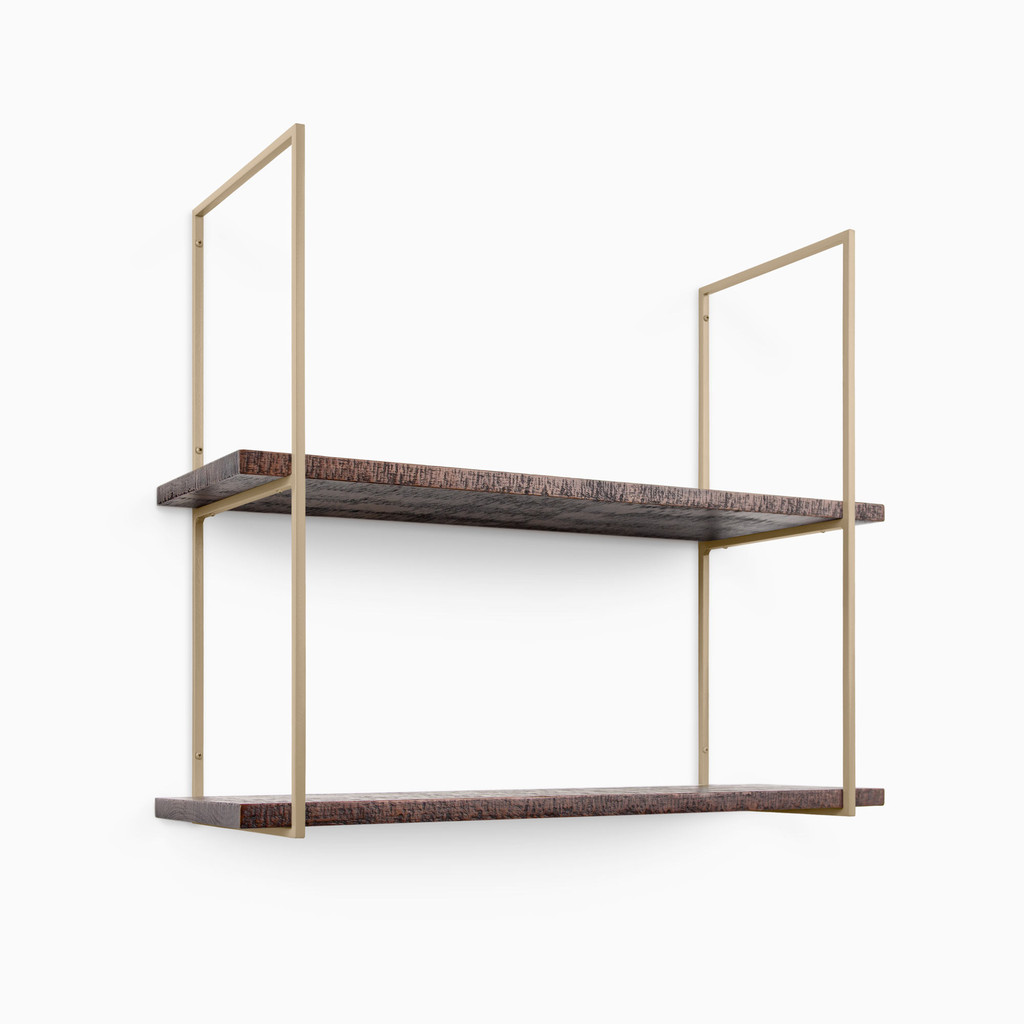 Lloyd Shelf Espresso Rustic