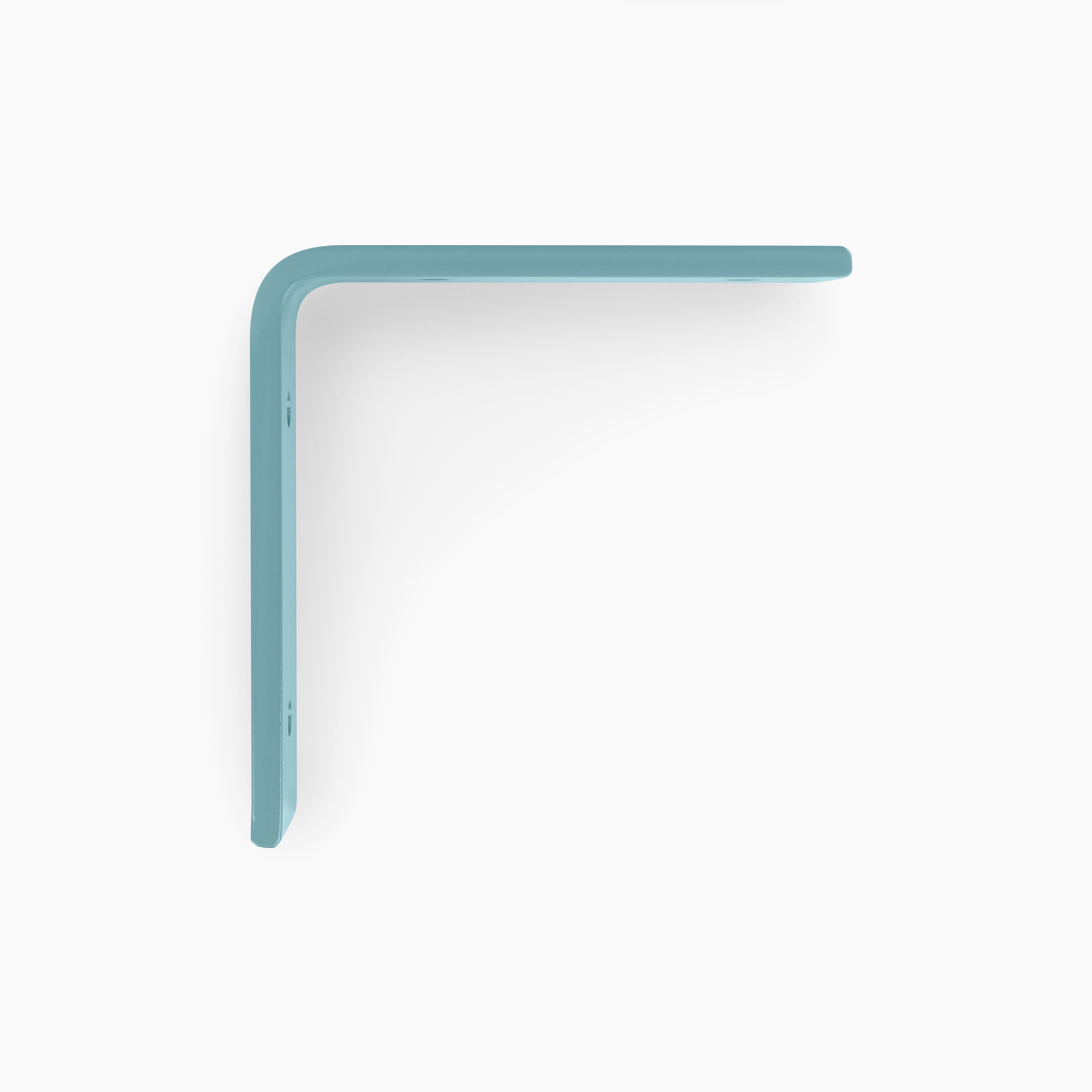 plastic l type adhesive shelf bracket