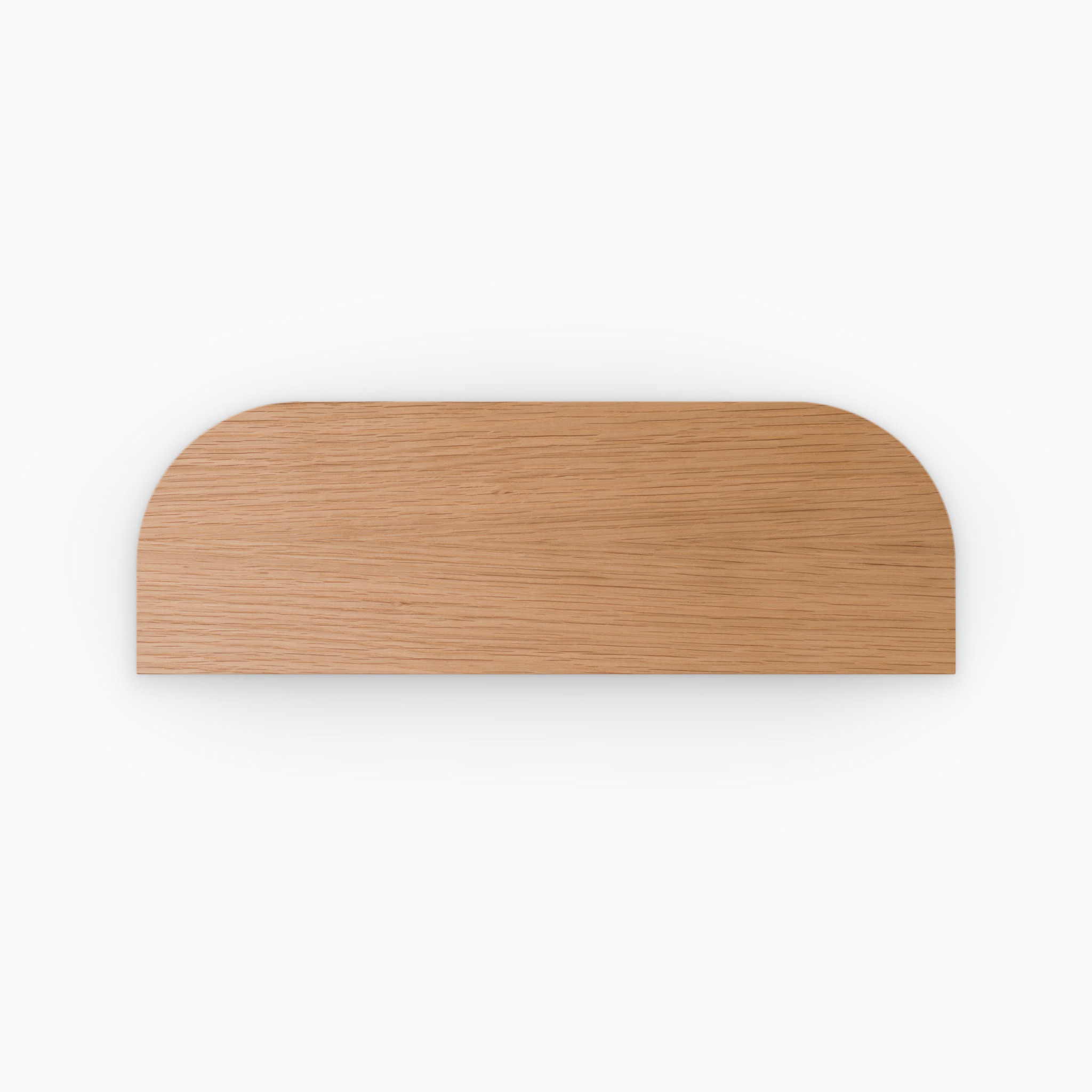 Aksel RADius White Oak Floating Shelf