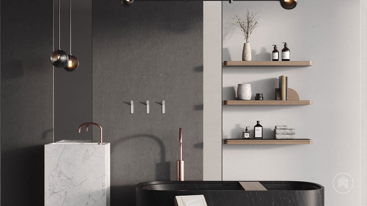 Metallics Galore (featuring Aksel Inlay Floating Shelf, Maggie RADius Bookend, and Popsicle Wall Hook)