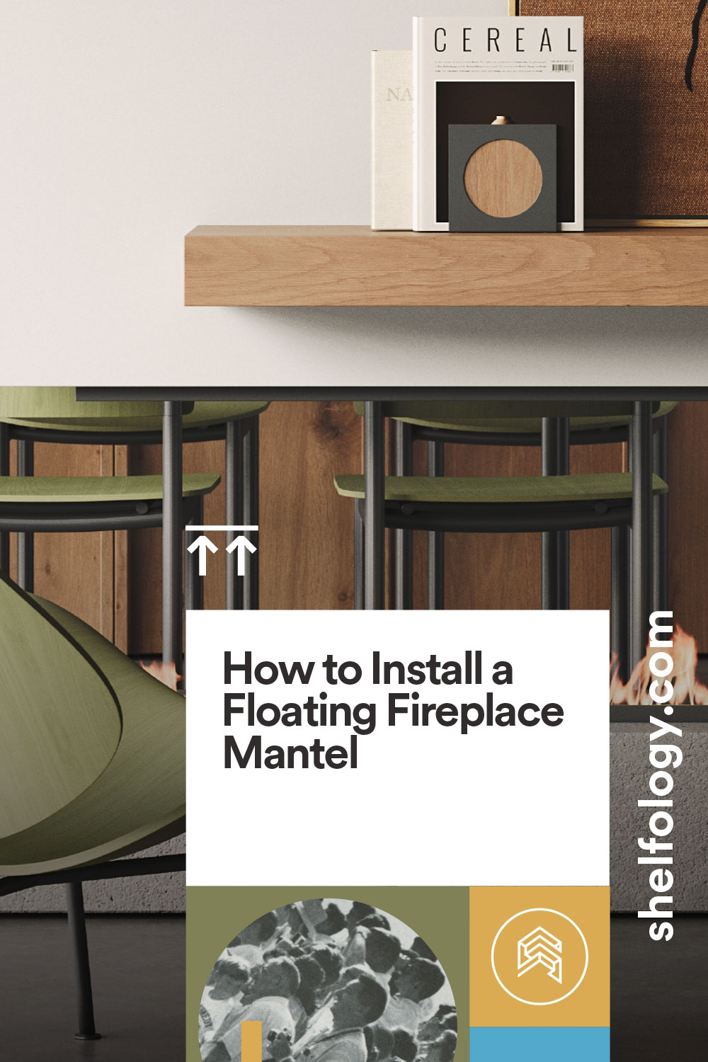 How to Install a Floating Fireplace Mantel