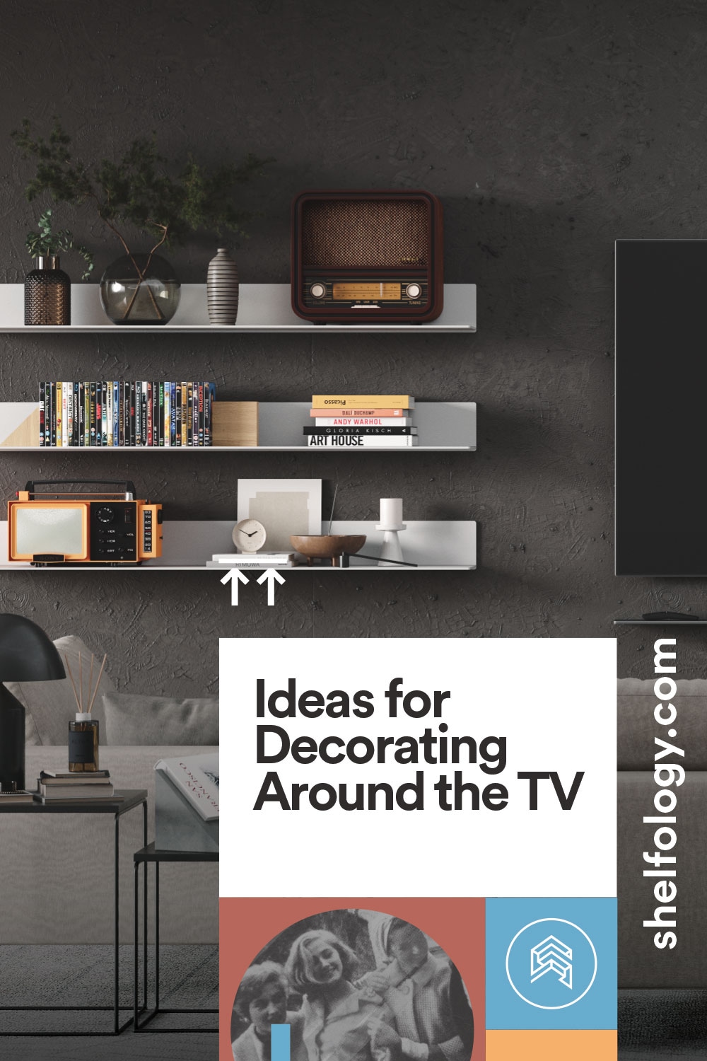 7 Ideas for Decorating Around the TV