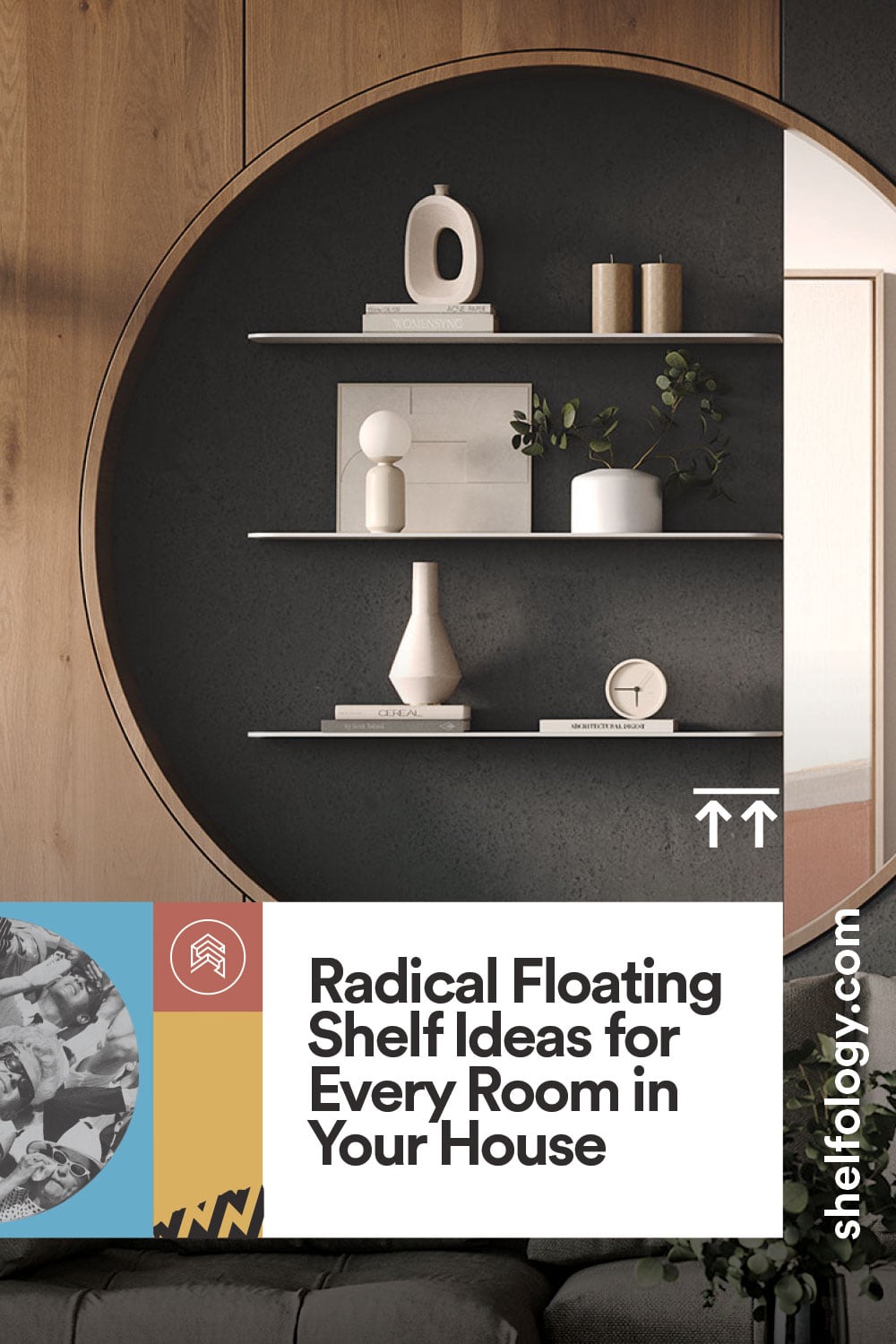 How to Organize Every Room with Command Floating Shelves