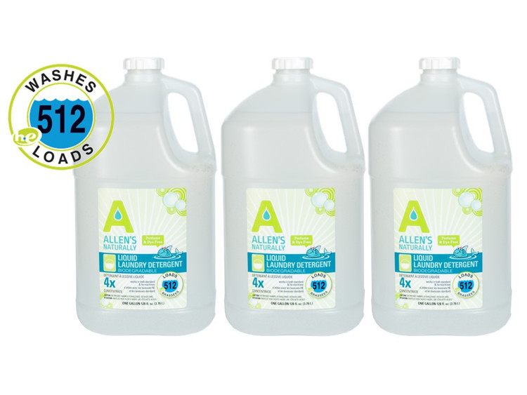 Yep, we changed the label again, but not the awesome ingredients inside.   This product is still and will always be fragrance and dye free as well as super concentrated to reduce wasteful packaging and it contains the same ingredients and formula as always.

Whether you choose products simply because they are fragrance or dye free, you cloth diaper or suffer from MCS Allen's Naturally will be a great choice. 