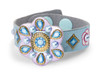 Melissa & Doug Design-Your-Own Wristbands Jewelry-Making Kit (Makes 4 Faux-Leather Wristbands)
