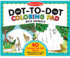 Melissa & Doug ABC 123 Wild Animals Dot-to-Dot Coloring Pad (Great Gift for Girls and Boys - Best for 3, 4, 5, 6, 7 Year Olds and Up)