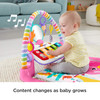 Fisher-Price Deluxe Kick 'n Play Piano Gym, Pink