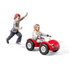 Step2 Zip N’ Zoom Pedal Car | Kids Red Ride On Toy | Adjustable Grow-with-Me Seat