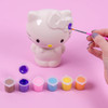 Hello Kitty Paint Your Own Piggy Bank, DIY Coin Bank for Kids by Horizon Group USA