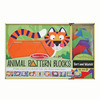 Melissa & Doug Animal Pattern Blocks Set With 5 Double-Sided Wooden Boards and 47 Multi-Shaped Blocks