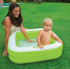 Intex Inflatable 15 Gallon Kids Baby Pool, Green, 33.5" x 33.5" x 9"