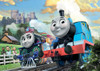 Ravensburger Thomas & Friends: Thomas & Ashima in Train Shaped Box Floor Puzzle 24 Piece Jigsaw Puzzle for Kids – Every Piece is Unique, Pieces Fit Together Perfectly