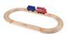 Chuggington Wooden Railway Easy Track Starter Set - Wilson Rides the Rails