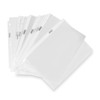 Moore Sheet Protectors, Holds 8.5 x 11 inch Sheets, Clear, Reinforced, Fit Standard 3 Ring Binders, Acid-Free, Archival Safe for Documents and Photos (50 Sheets) (2119)