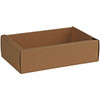 Clear PVC Sleeve DIY Sliding Brown Gift Box-Kraft Paper Luxury Packaging Boxes for Birthday Party, Thanksgiving Occasion 7 x 4.75 x 2 (6 Pack)